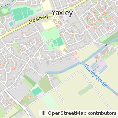 Map of Peterborough, Cambs