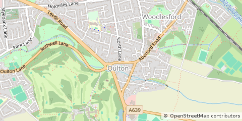 Map of Leeds