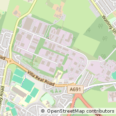 Map of Consett, Co.durham