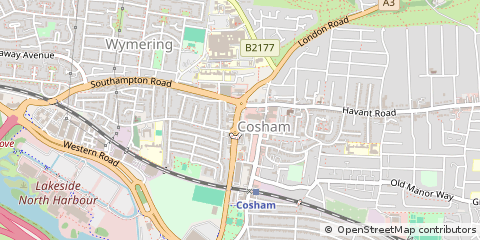 Map of Portsmouth, Hampshire