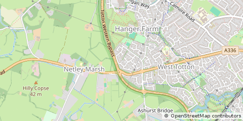 Map of Southampton