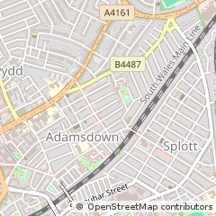 Map of Cardiff