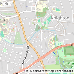 Map of Leicester