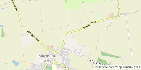 Map of Maldon, Essex