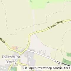 Map of Maldon, Essex