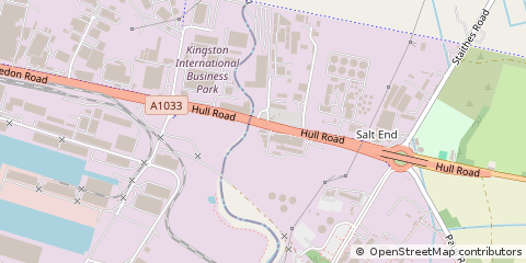 Map of Hull, East Yorkshire