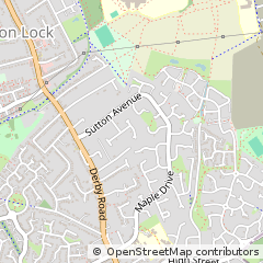 Map of Derby