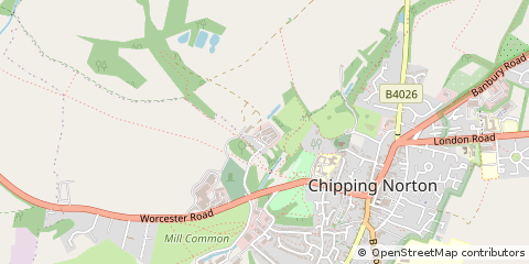 Map of Chipping Norton