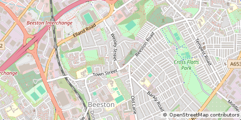 Map of Leeds