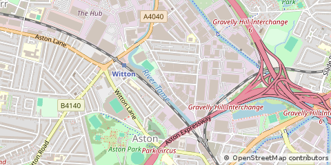 Map of Birmingham
