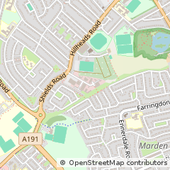 Map of Whitley BAY