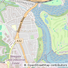 Map of Fareham