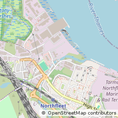 Map of Gravesend