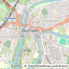 Map of Durham, Co Durham