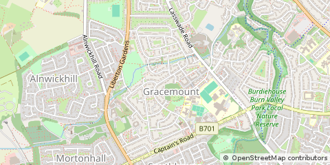 Map of Edinburgh