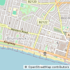 Map of Brighton