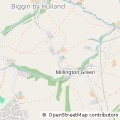 Map of Ashbourne, Derbyshire