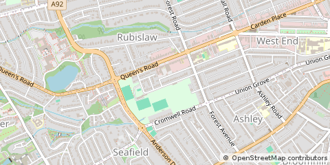 Map of Aberdeen
