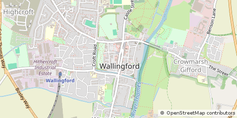 Map of Wallingford