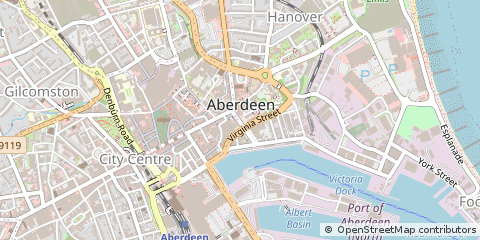 Map of Aberdeen
