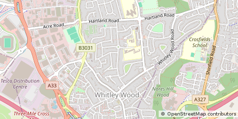 Map of Reading