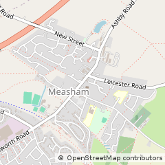 Map of Swadlincote
