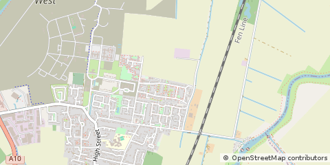 Map of Cambridge, Cambridgeshire