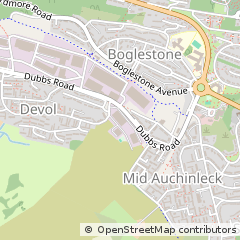 Map of Port Glasgow