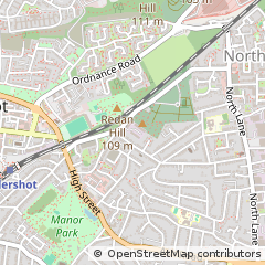 Map of Aldershot