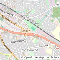 Map of Stoke-on-Trent