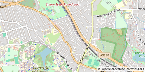 Map of Reading