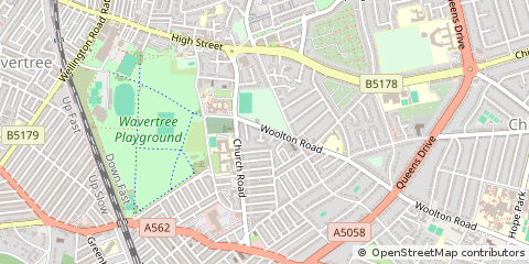 Map of Liverpool