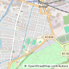 Map of Lincoln