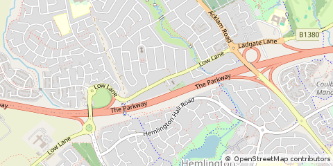 Map of Middlesbrough