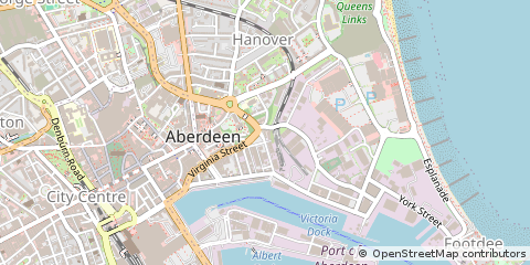 Map of Aberdeen