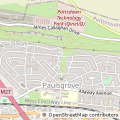 Map of Portsmouth, Hampshire