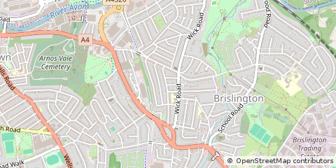 Map of Bristol