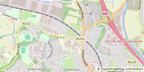 Map of Chorley