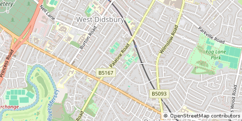Map of Manchester