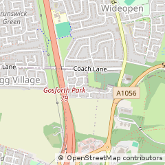 Map of Newcastle Upon Tyne