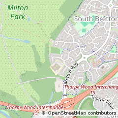 Map of Peterborough, Cambridgeshire