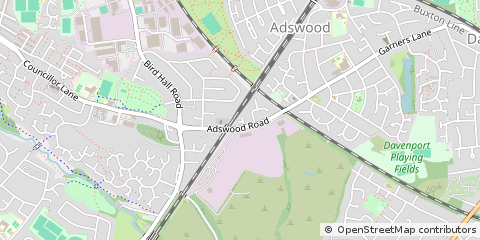 Map of Cheadle