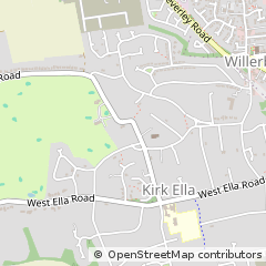 Map of Hull, East Yorkshire