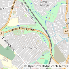 Map of Stockton-on-Tees