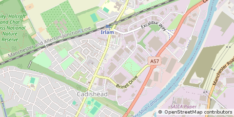 Map of Manchester