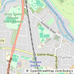 Map of Surrey