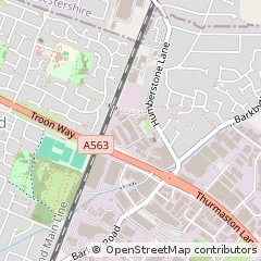 Map of Leicester