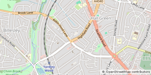 Map of Birmingham