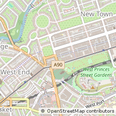 Map of Edinburgh
