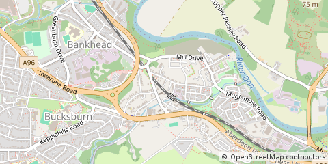 Map of Aberdeen